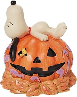 enesco ジムショア フィギュア ハロウィン スヌーピー オン パンプキン 6008966