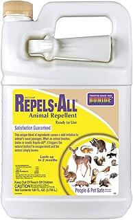 Bonide Repels-All Animal Repellent, 64 oz Ready-to-Use Spray, Deters Pests from Lawn & Garden Outdoors
