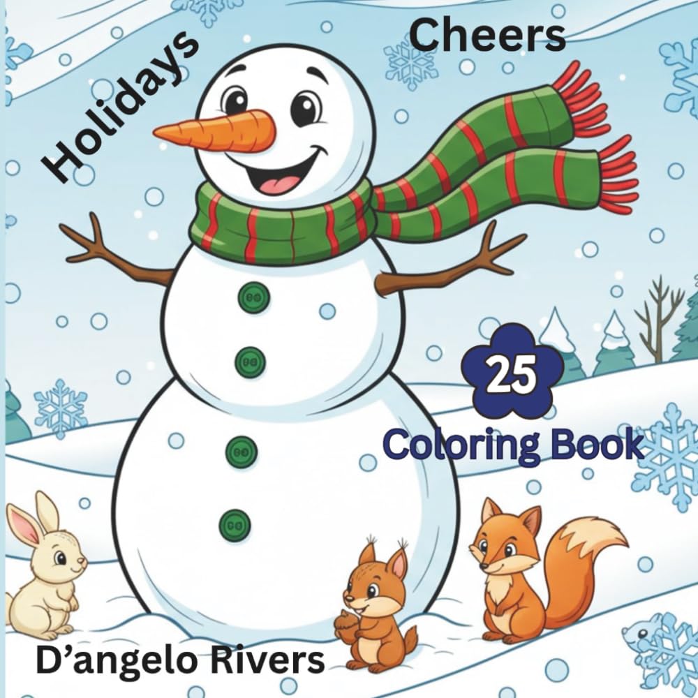 Holiday Cheers Coloring Book