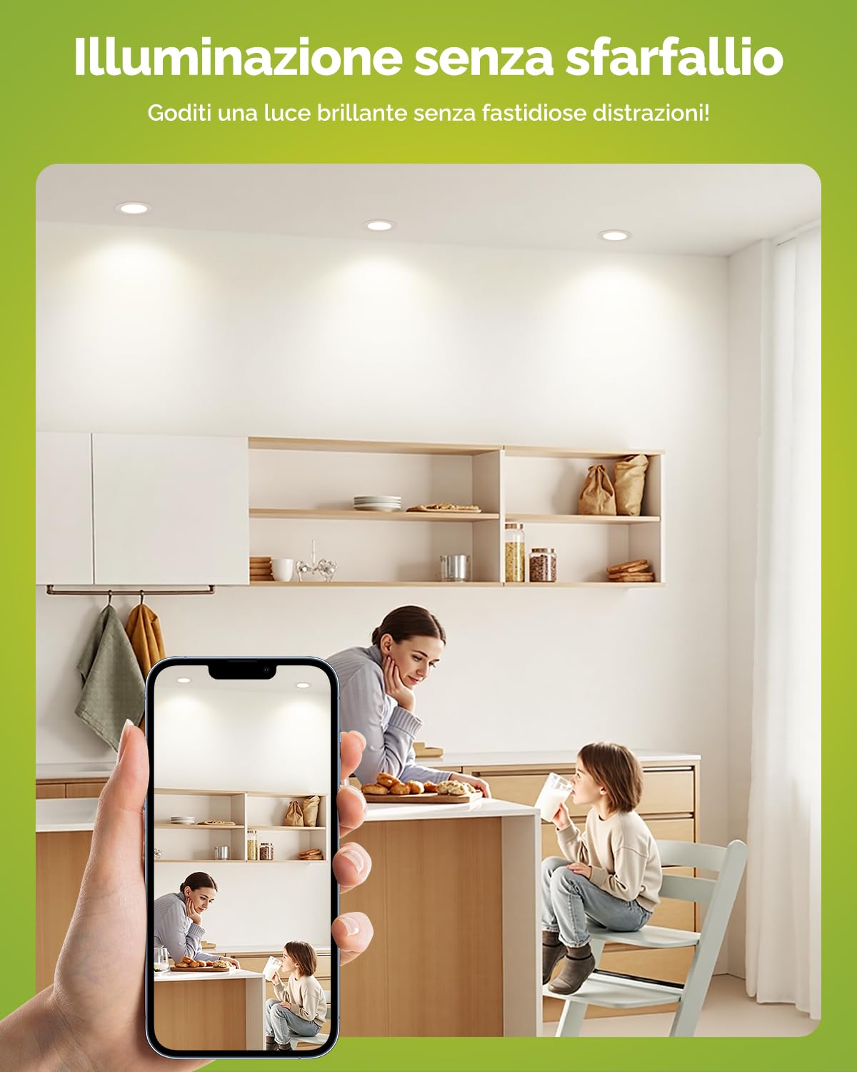 Fondiiz Set di 20 Faretti LED Soffitto Incasso Cartongesso Foro 55mm - 68mm | 3.5W 230V Faretti Incasso Cartongesso Regolabile Caldo 3000K Neutro 4500K Freddo 6000K, IP44 Faretto Ultrasottili per Bagno