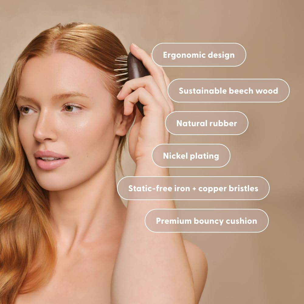 Arey The Scalp Brush, Ergonomic Scalp Massager for Circulation