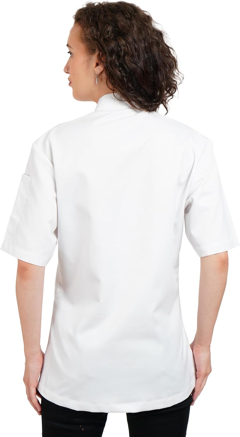 Women's Chef Women's White Chef Jacket Restaurant Kitchen Uniforms