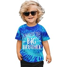 GLIGLITTR Big Brother Shirt Toddler Baby Boys Promoted to Big Brother Announcement Tshirt New Sibling Reveal Tops Outfits