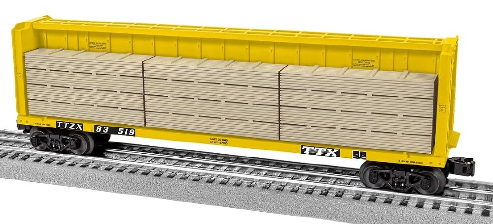 Lionel TTX Standard O CENTERBEAM FLATCAR #83519 O Gauge 2343091