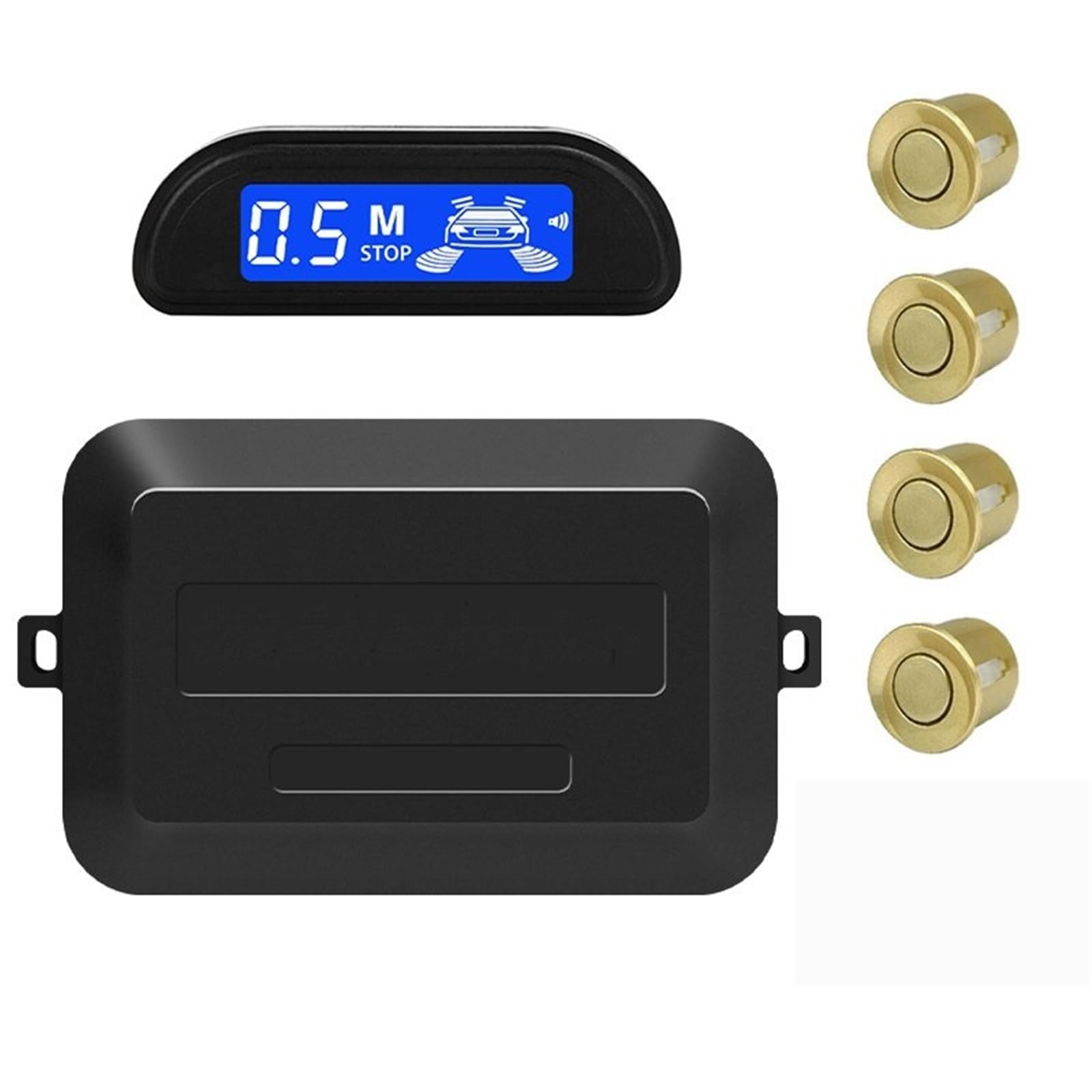 Car Parking Sensors Rétroéclairage à 4 capteurs Capteur Stationnement