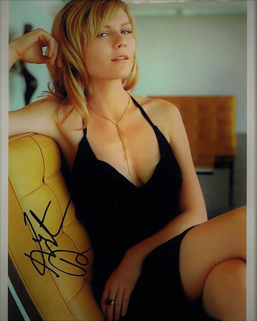 Amazon.co.jp: ◇直筆サイン ◇キルステン ダンスト ◇Kirsten Dunst 
