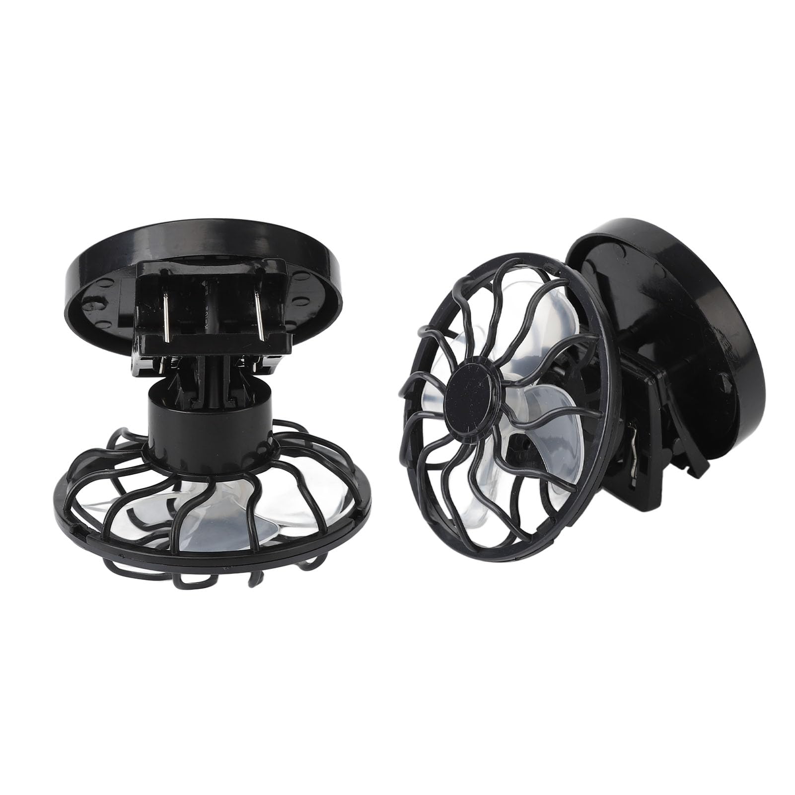 Solarventilator mit Wirkungsgrad, Zuverlässig, Tragbar, 2800 U/min, On-Lüfter Zum Angeln, Wandern, Ansehen von Dramen, Kleiner Solarbetriebener Ventilator,