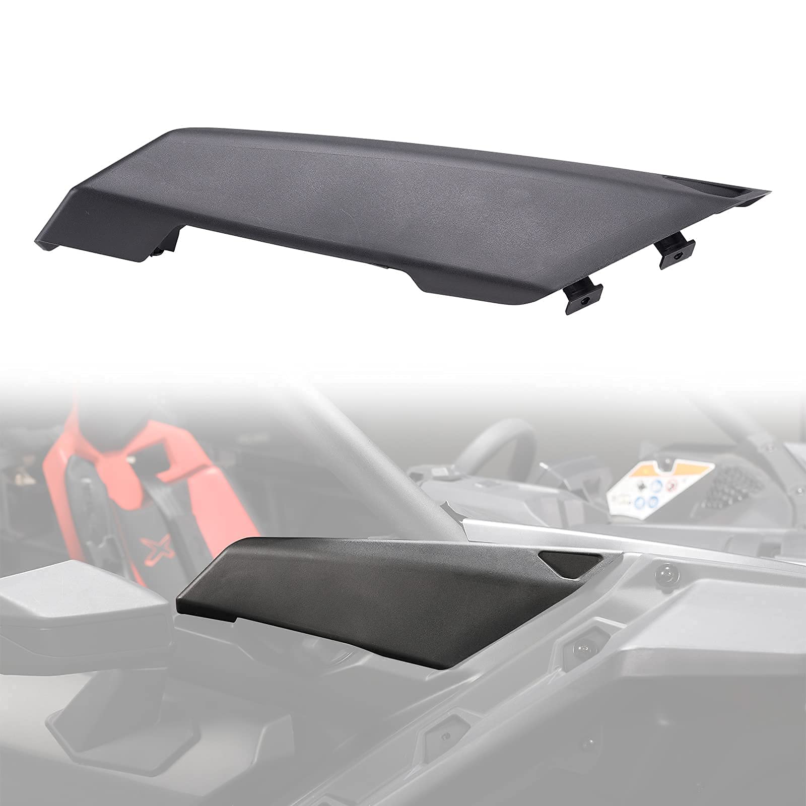 A & UTV PRO X3 Lateral Gas Cap Cover,Fits for 2017-2024 Can Am