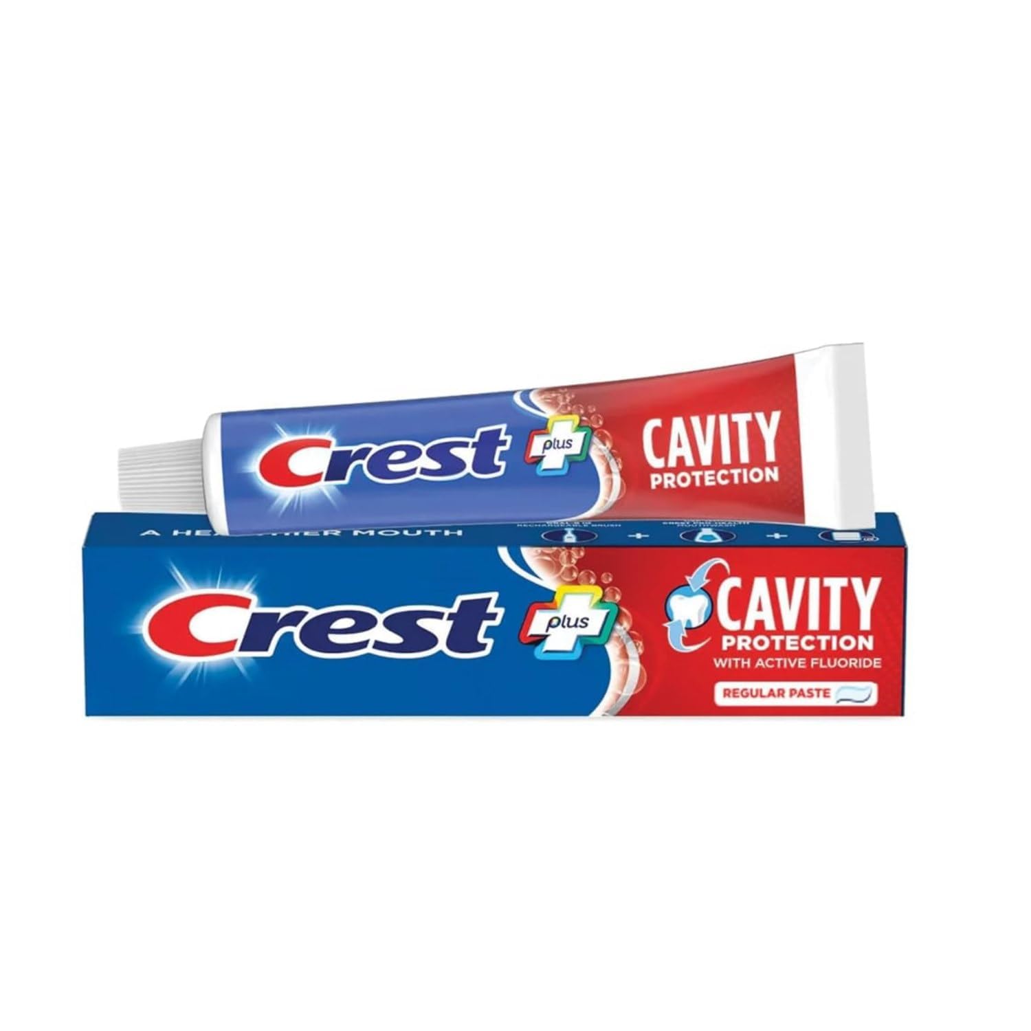 crest regular 8.2 size 8.2z crest cavity protection fluoride toothpaste, regular