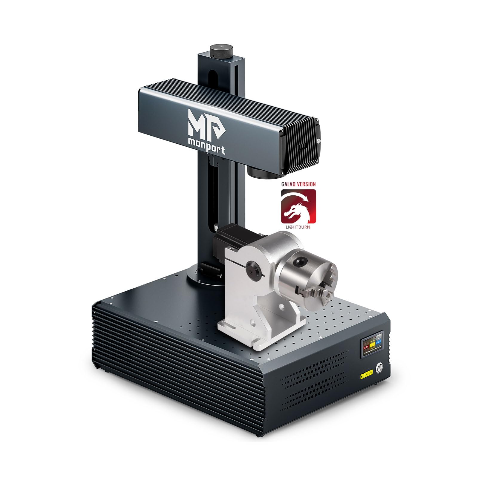 Amazon.com: Monport 100W Fiber Laser Engraver＆Rotary Axis with