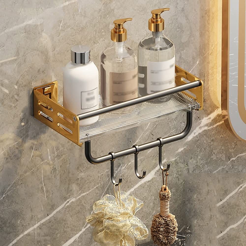 Stainless Steel Wall Mounted Bathroom Shelves 15.75 Inch 2 Pack Stainless  Steel Bathroom Shelves - Wall Mounted Shower Caddy \u0026 15.75 Inch Floating  Shelves, image size:1000x1000