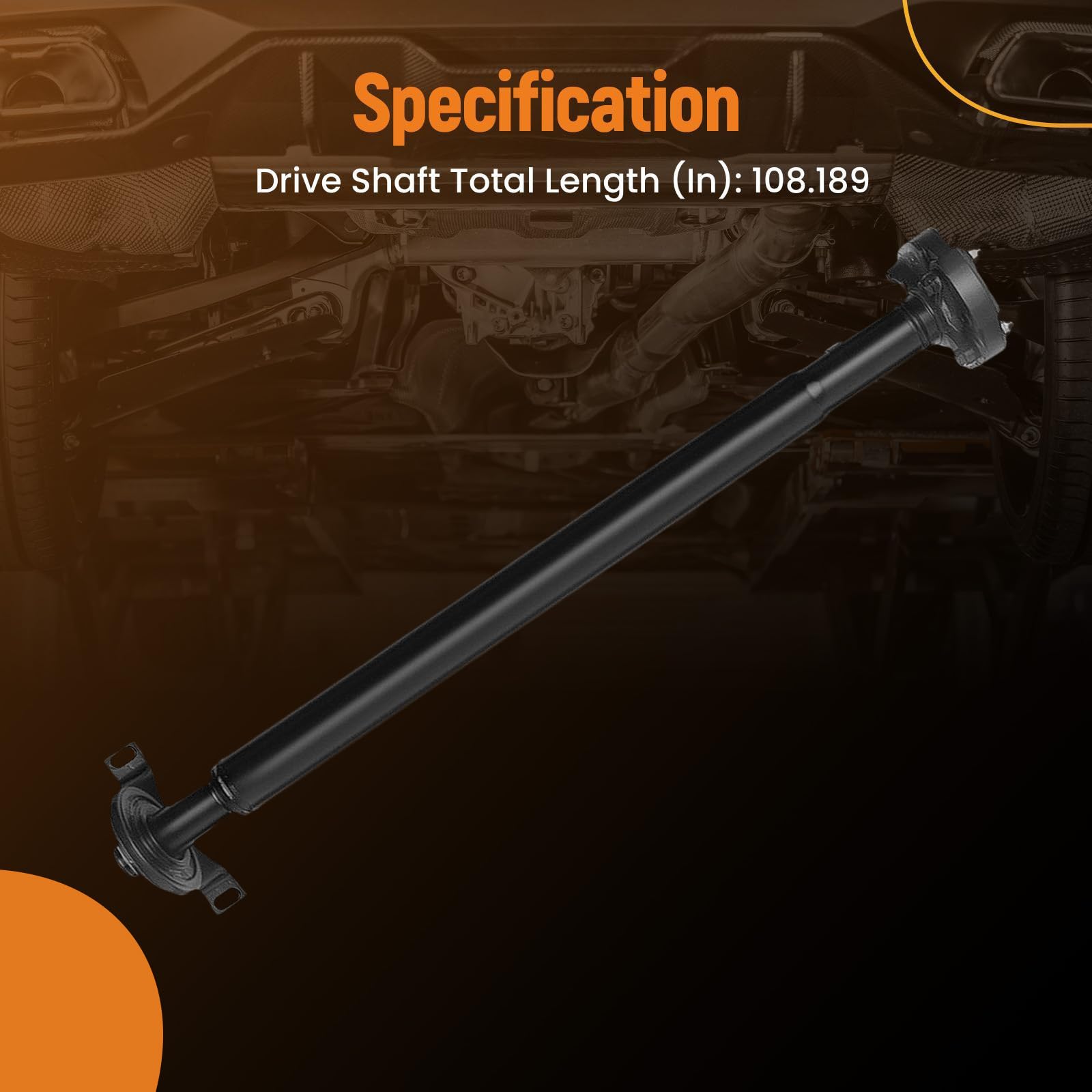 maXpeedingrods Arbre de transmission pour Mercedes Sprinter B906 A9064103200