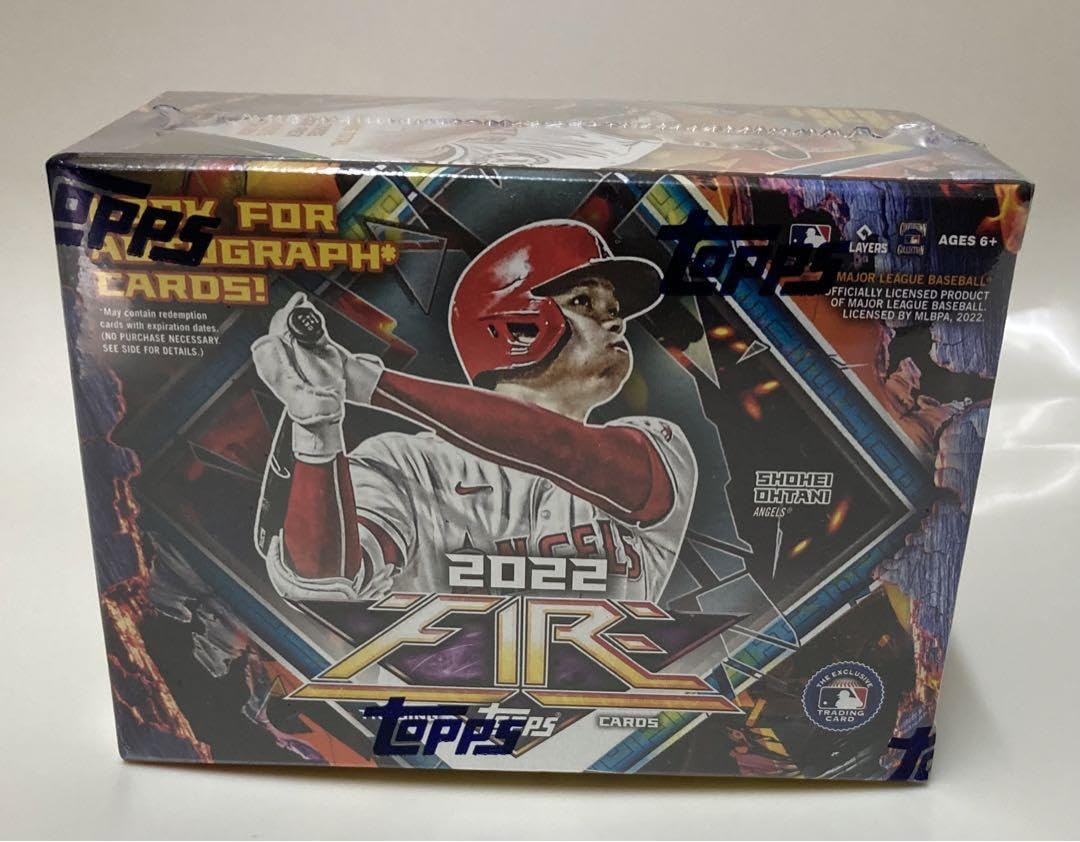 Amazon.co.jp: 2022 Topps Fire Baseball Blaster Box : おもちゃ