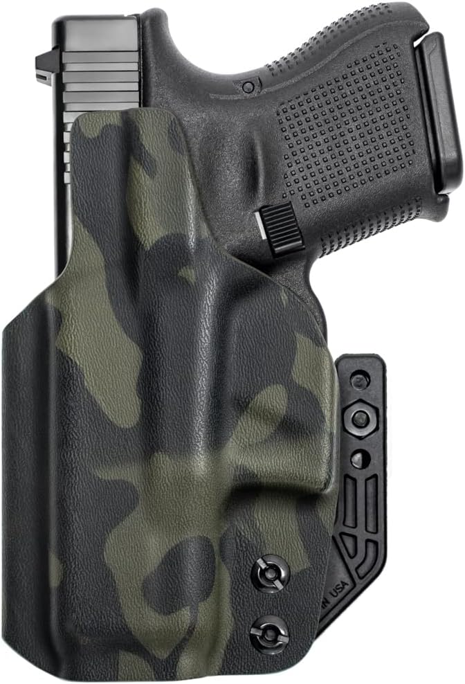 Tulster Oath IWB Kydex Holster fits: Glock 26/27 / 28/33 | Optic Compatible Inside The Waistband Appendix Concealed Carry - Image 2