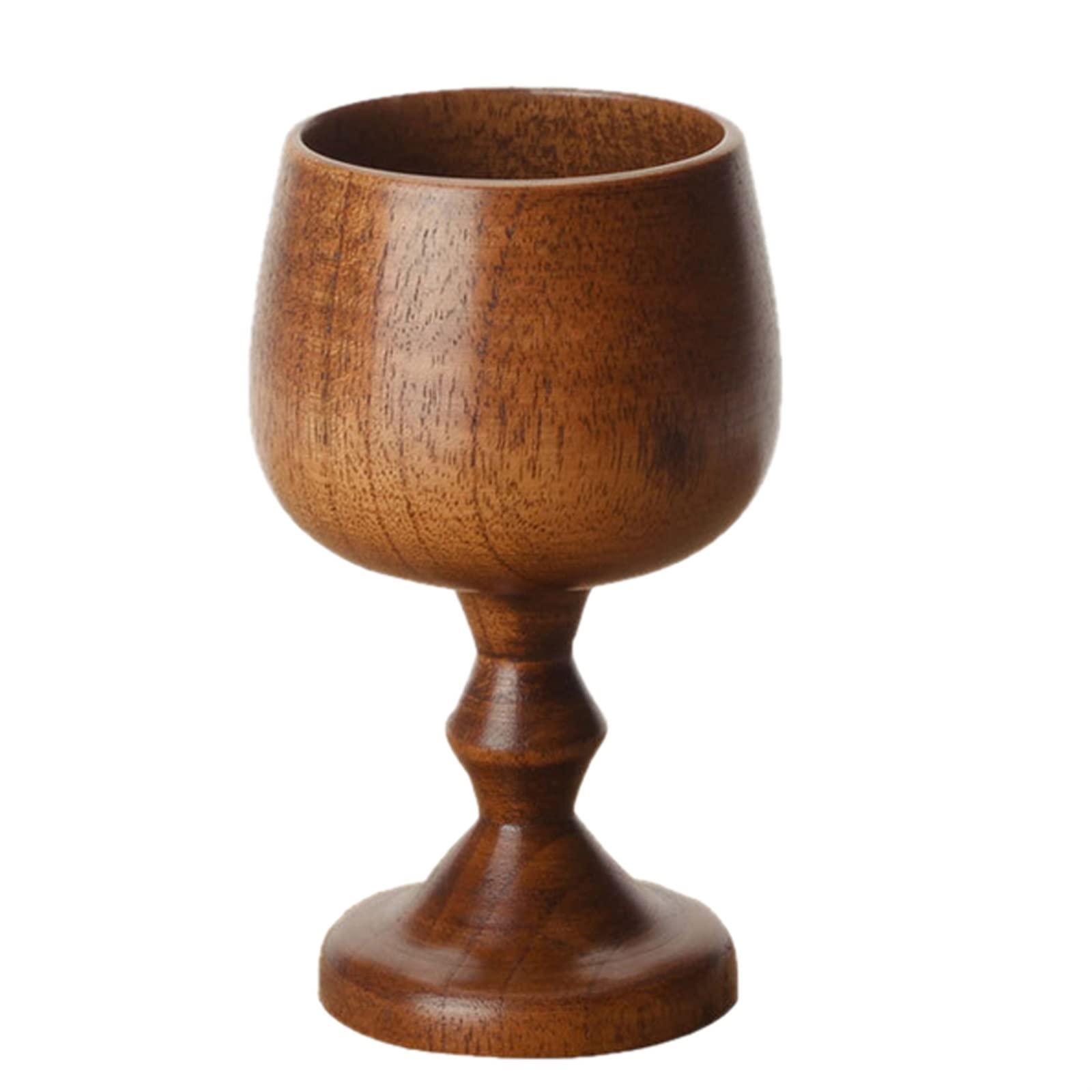 AQQWWER Red Wine Glasses Wood Goblet Red Wine Cup Primitive Handmade Tea Beer Cup Drink Mug