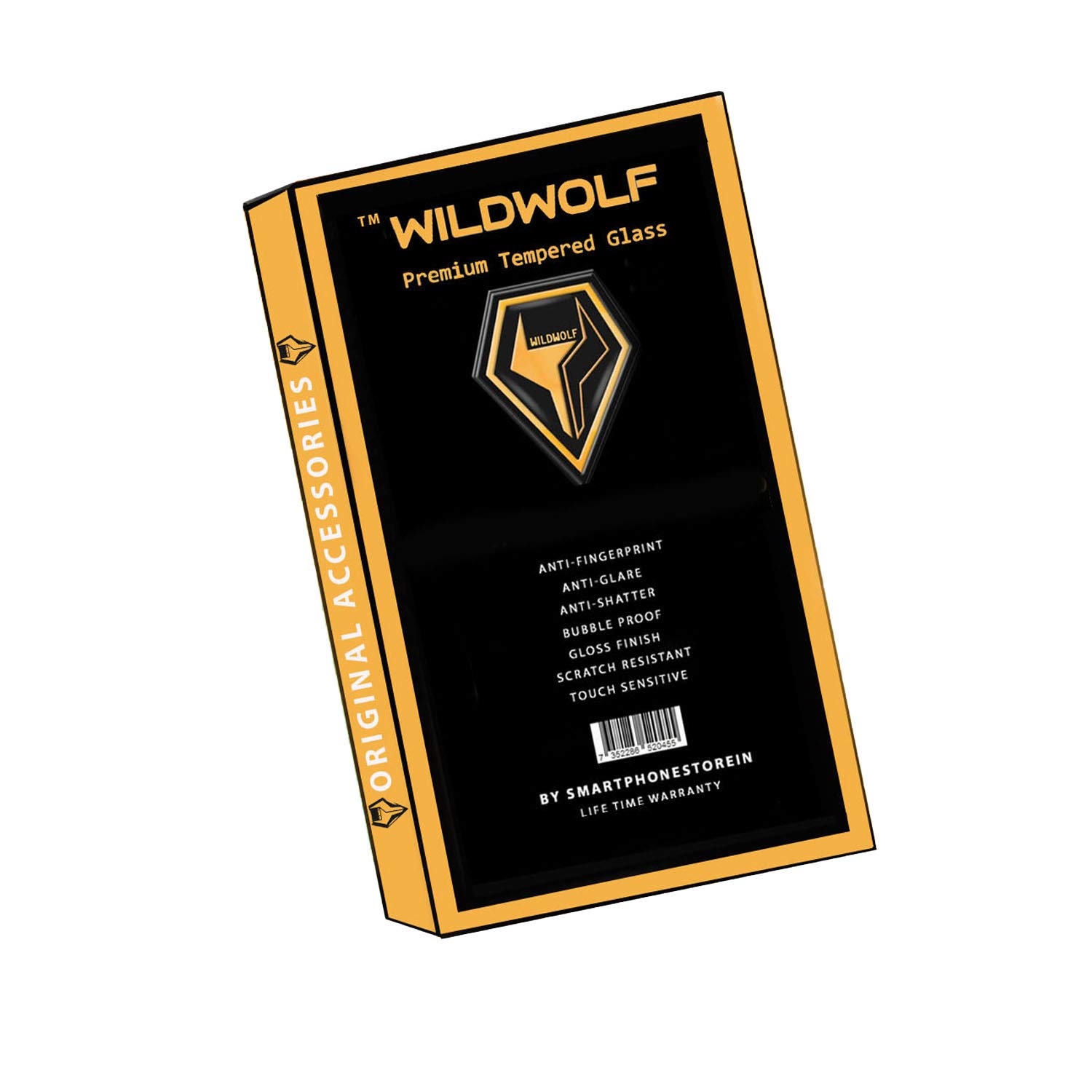 WILDWOLF 9H Anti-explosion Anti-scratch Tempered Glass Screen Protector for OPPO A83 White