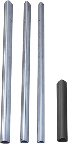 BestNest S&K Telescoping Purple Martin House Pole with Ground Socket,