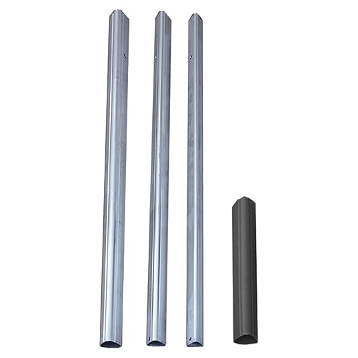 BestNest S&K Telescoping Purple Martin House Pole with Ground Socket, 15'