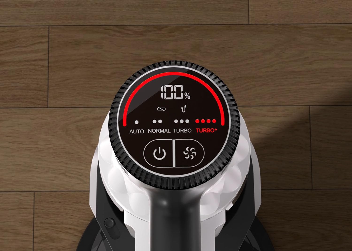 Necchi AutoPower Aspirapolvere Senza Fili 500-S, Aspirazione ultra-potente, Batteria Li-ion da 28.8V, 2500mAh removibile, Sensore intelligente, Filtro HEPA H13, con Stazione di ricarica