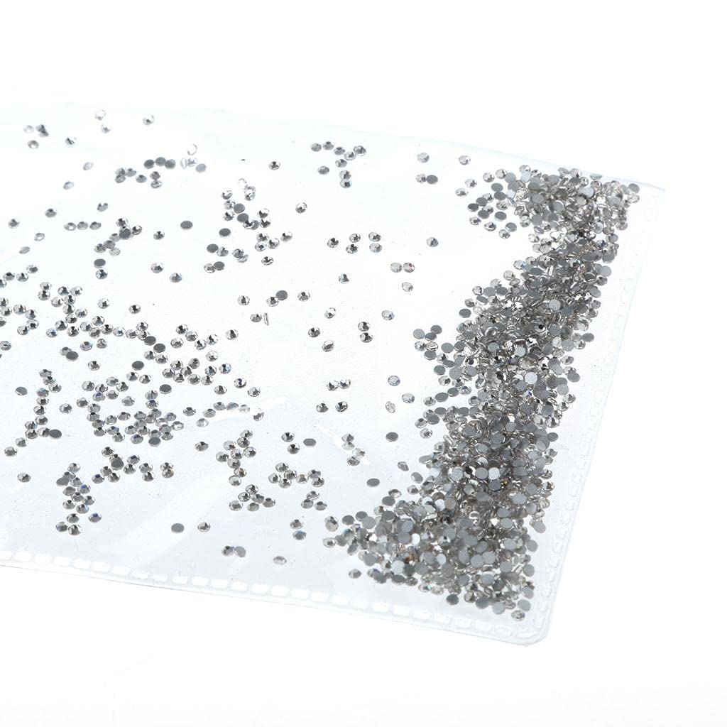 HEAVENGLOW 1440 Pieces Nail Art Rhinestone Crystal DIY Decoration 1.4 mm-image-12