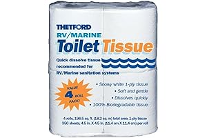Thetford RV and Marine Toilet Paper: Essential Comfort for RV and Marine Adventures