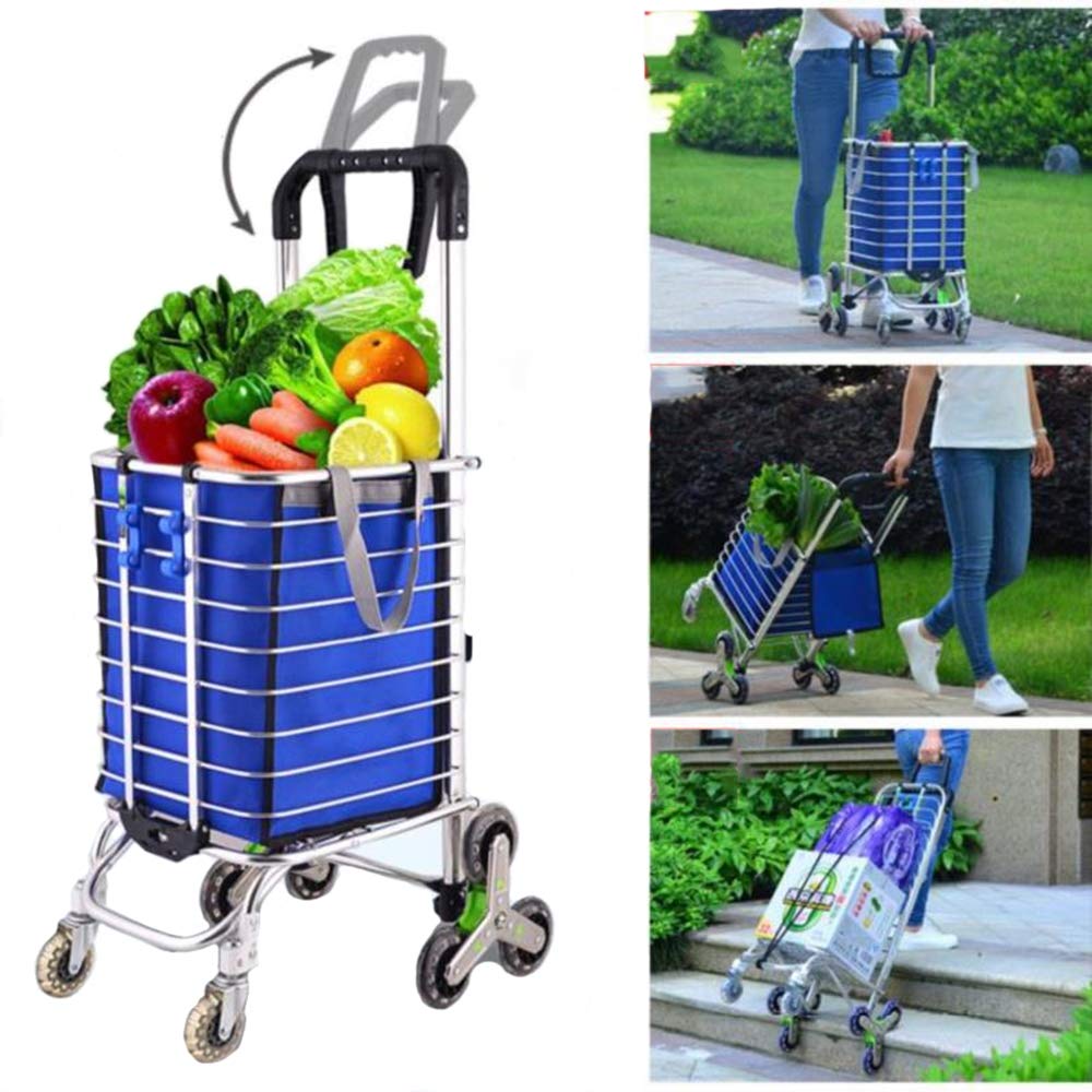 Buy Shopping cart, super loading stair climbing cart, groceries