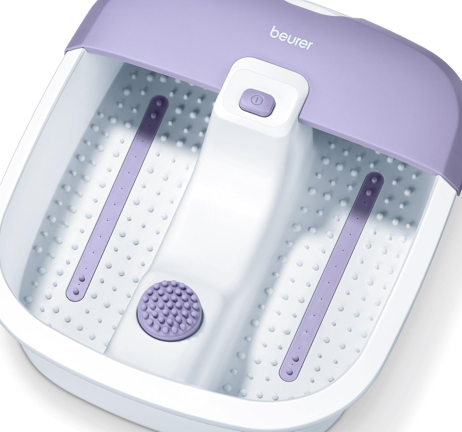 Beurer FB 12 Pediluvio, con Idromassaggio Plantare e Accessorio per Massaggi