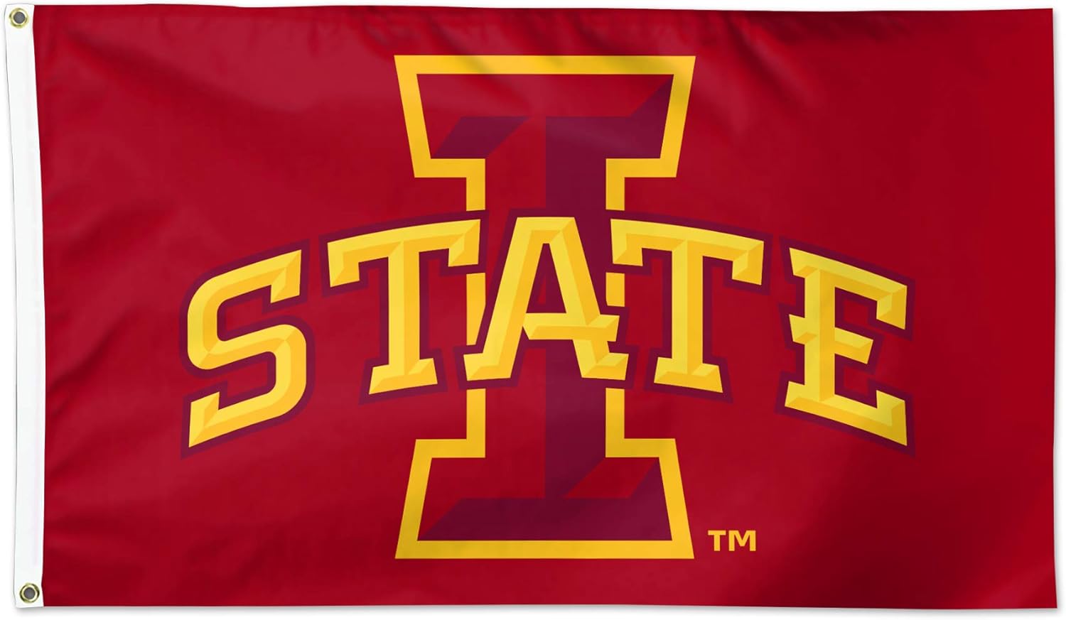 WinCraft 3X5 Team Logo Flag (Iowa State Cyclones - Team Color,) : Sports & Outdoors