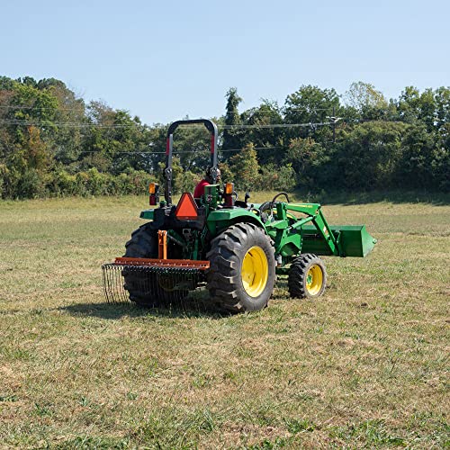 image for Titan Attachments 3 Point 5 FT Pine Straw Needle Rake, Category 1 Trac