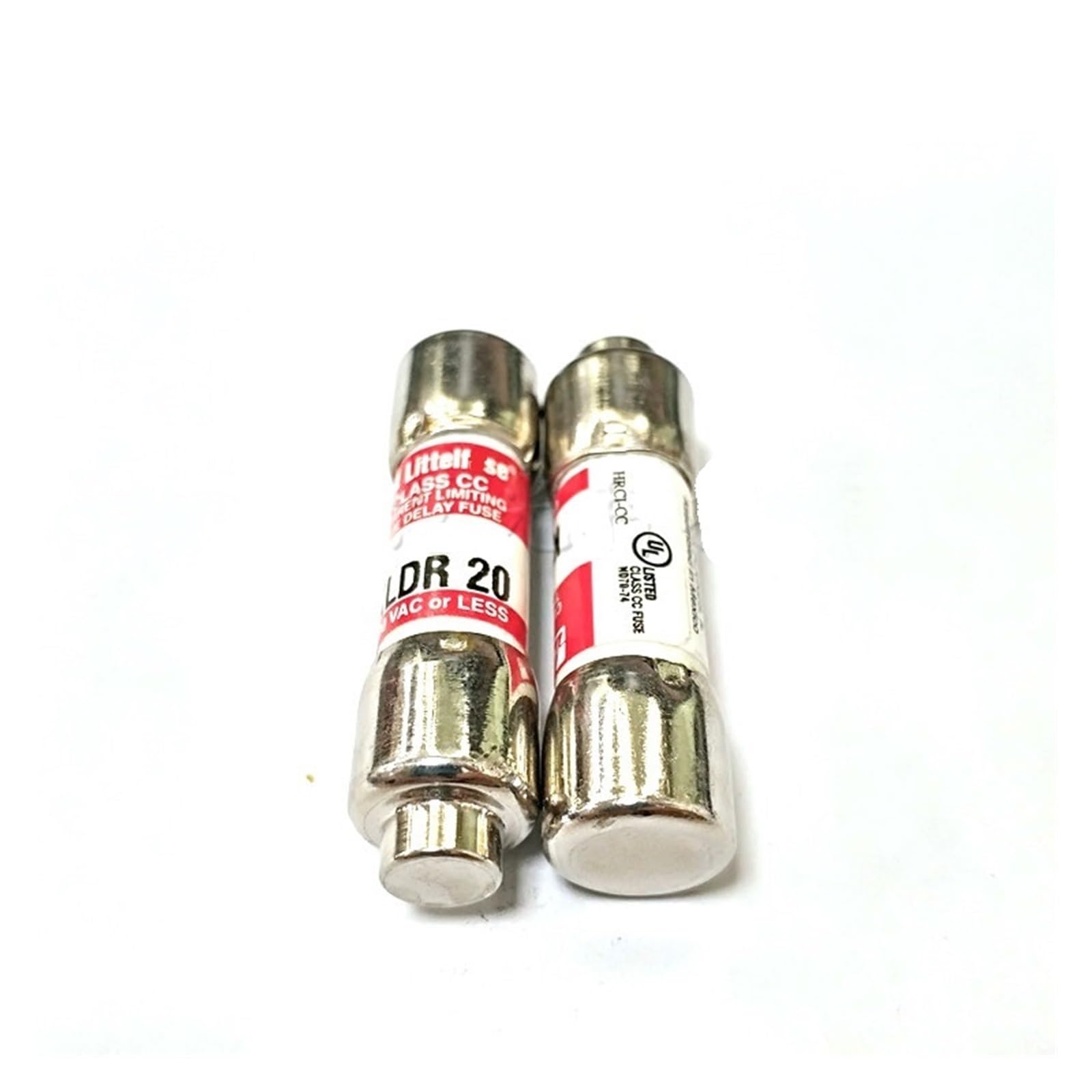 Fusible KLDR 15A cartouche cylindrique 600V temporisé classe CC lot de 10