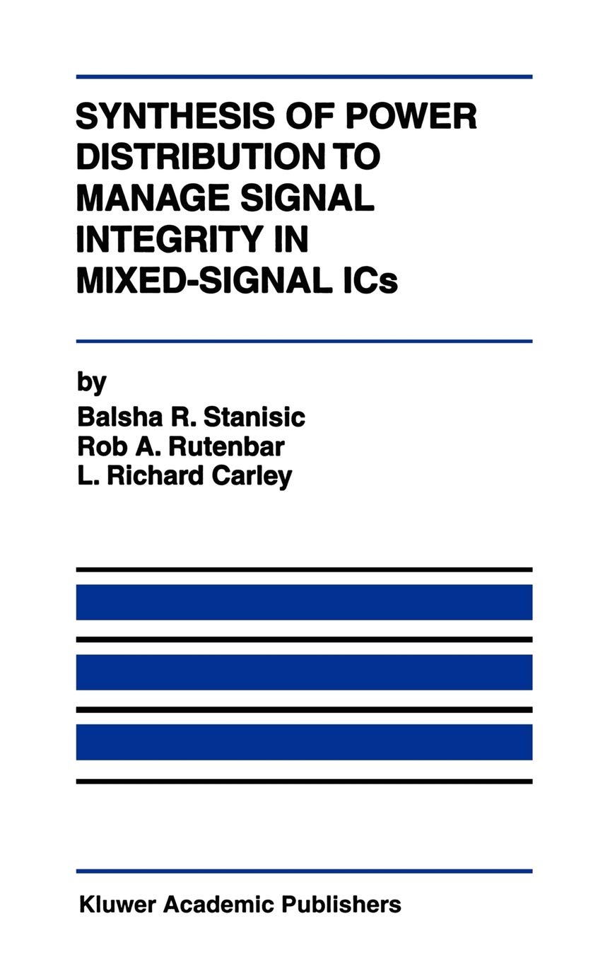 Synthesis of Power Distribution to Manage Signal Integrity in Mixed-Signal ICs