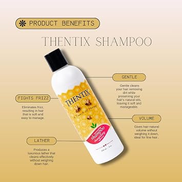 Regenerating Shampoo, 8oz - Sulfate-Free, For Colored, Dry, Oily Hair & Sensitive Scalp, Universal for All Hair Types