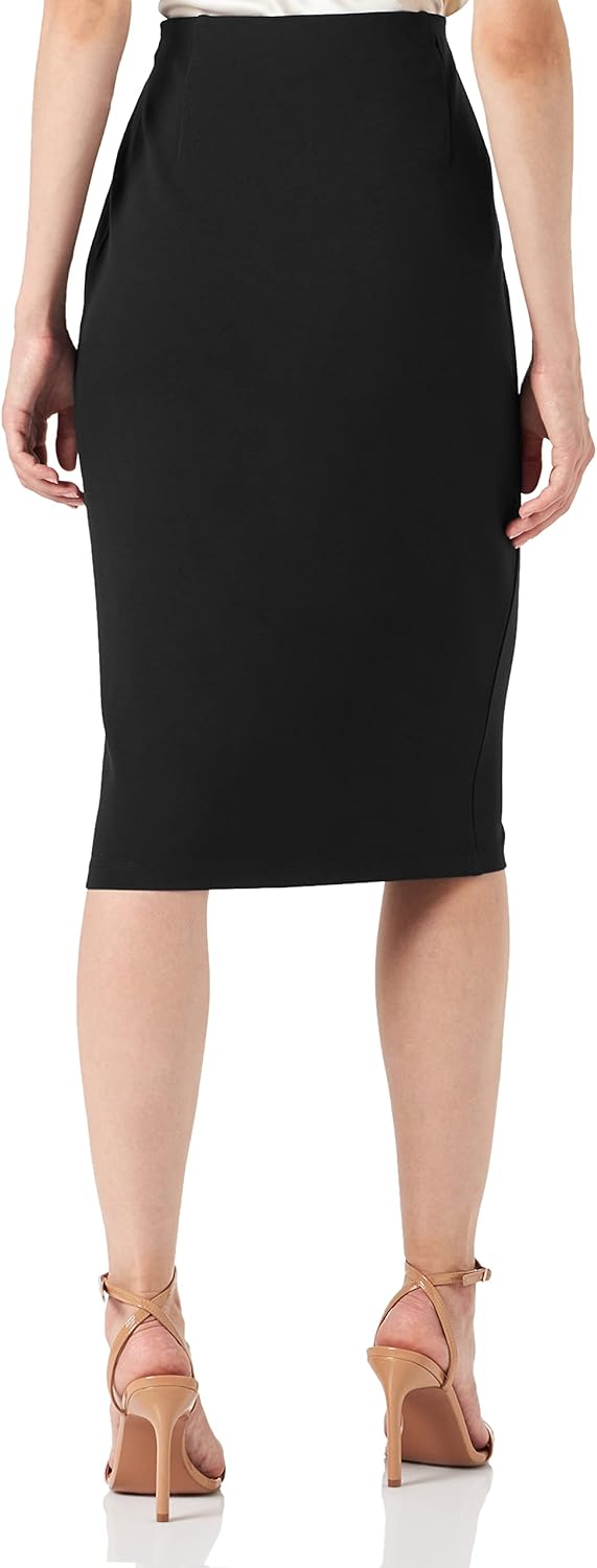 Amazon Brand MERAKI Women's Pencil Midi Skirt