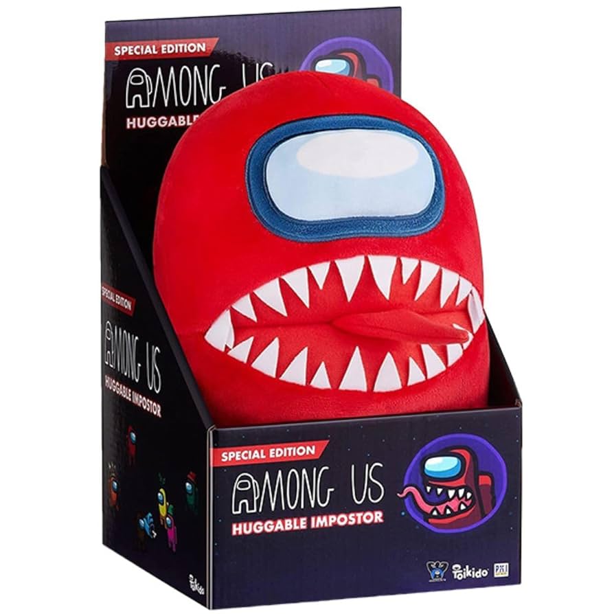 ★アマングアス★◉新品未使用◉among us ぬいぐるみ　★赤クルー★ Amazon.co.jp: Among Us アモングアス ぬいぐるみ キーホルダー