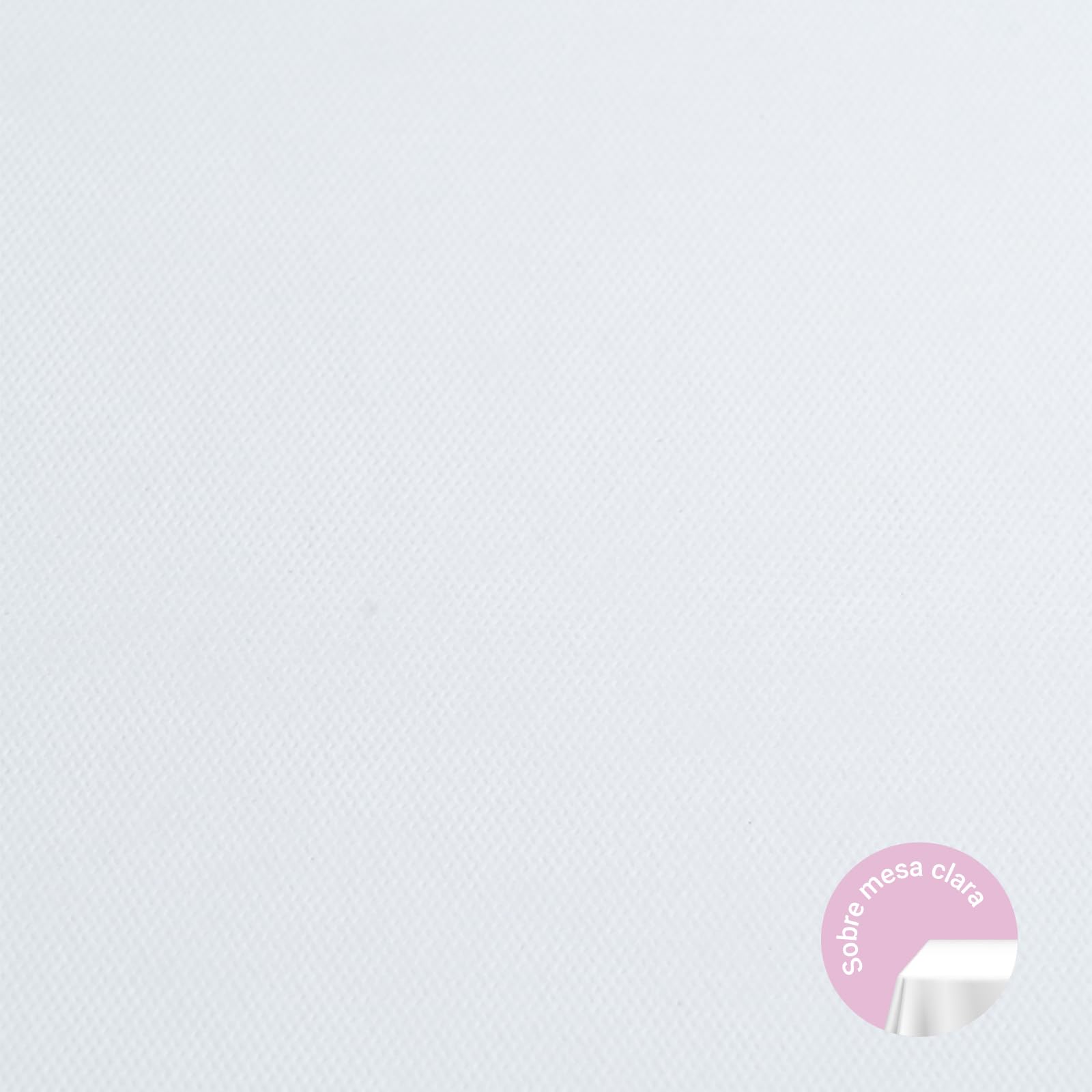 50 Unidades de Mantel de Mesa TNT - 1 x 1 m - Tejido no Tejido Spunbond (TNT) - Desechable con Efecto Tela - Resistente a Líquidos - Catering - Impermeable (Blanco)