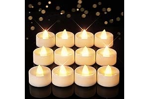 Homemory Timer Flameless Tea Lights