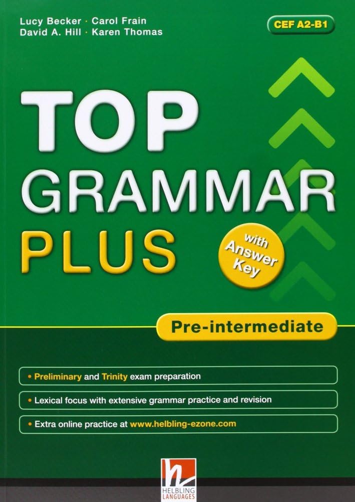 Top Grammar Plus with Answer Key - Pre-Intermediate