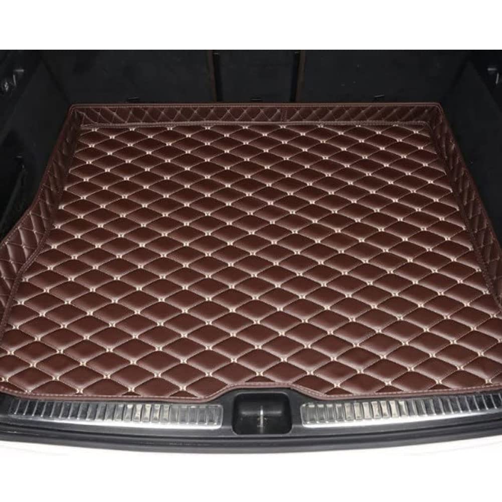 Auto Tappetino per Bagagliaio in Pelle per D-iscovery Sport (L550, Pelle Artificiale Baule Tappetino Tappetini Baule Tappeto Bordo Alto Baule Fodera Vasca Bagagli Antiscivolo Protezione