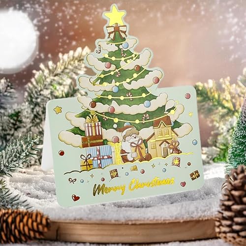 20 peças, cartões postais de Natal