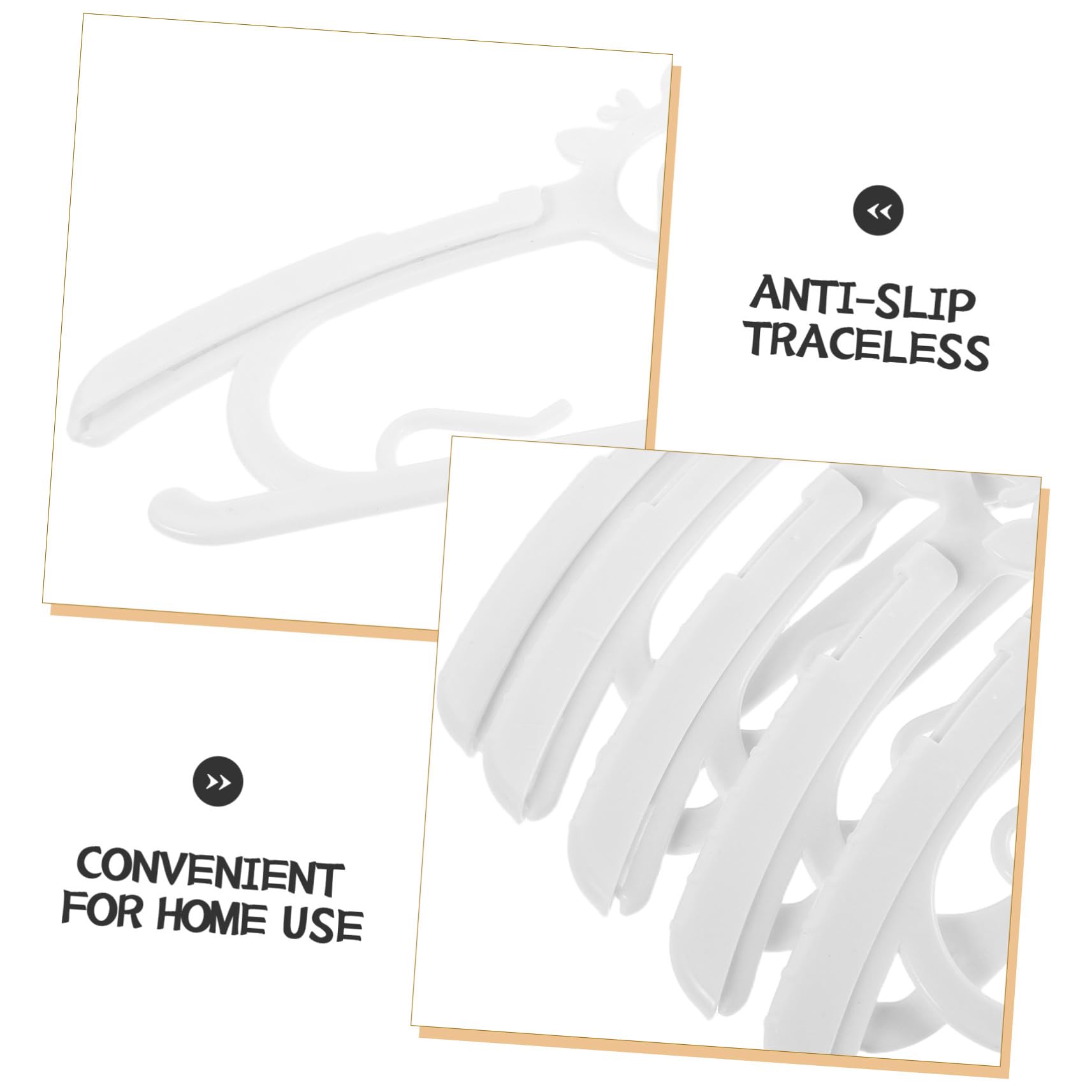 SOIMISS 30 Stück Hangers Kleiderständer Kleiderbügel Kind Kleiderbügel Für Babykleiderbügel Bügel Für Babykleidung Kinderbügel Bügel White