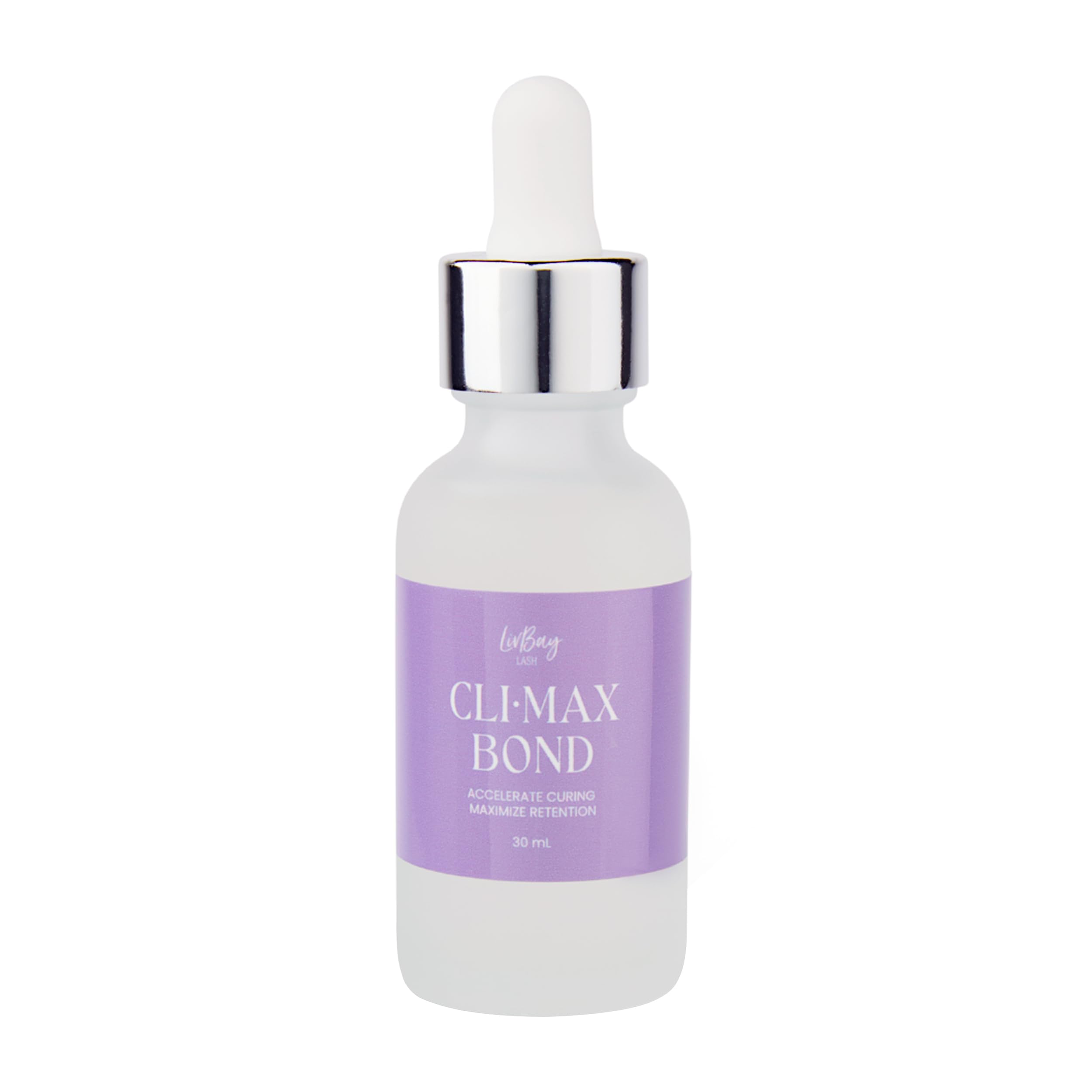 LivBay Climax Bond XL, Professional Eyelash Extension Bonder, Bonder for Lash Extensions, Fast Curing & Retention Booster, Sensitive Eye Friendly Lash