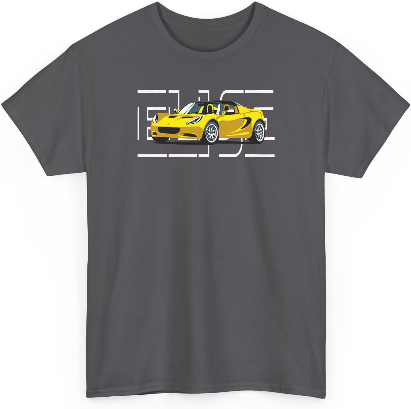 British Roadster Sports Car Vector Art Unisex Cotton T-Shirt