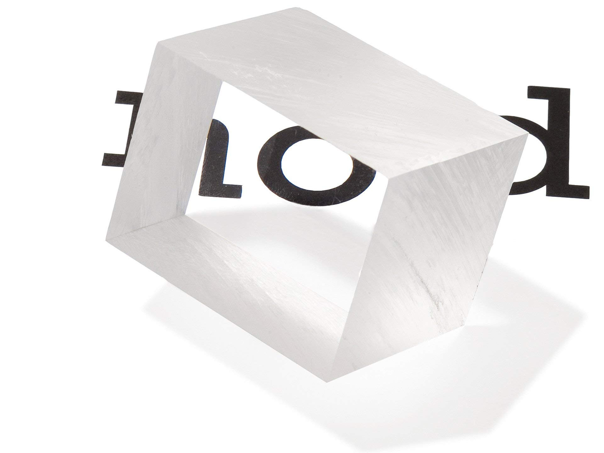 Modulor Verre acrylique GS Block transparent incolore | Parent, transparent