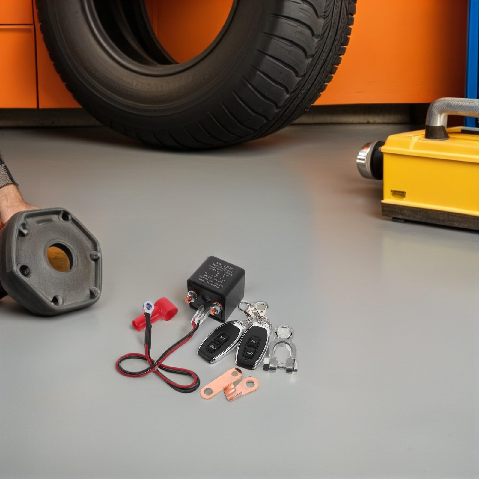 SHERCHPRY Interruttore di Isolamento Automatico da Protezione da Sovraccarico Termico Interruttore Elettrico Remoto per Camper Auto e Barche Robusto e Durevole