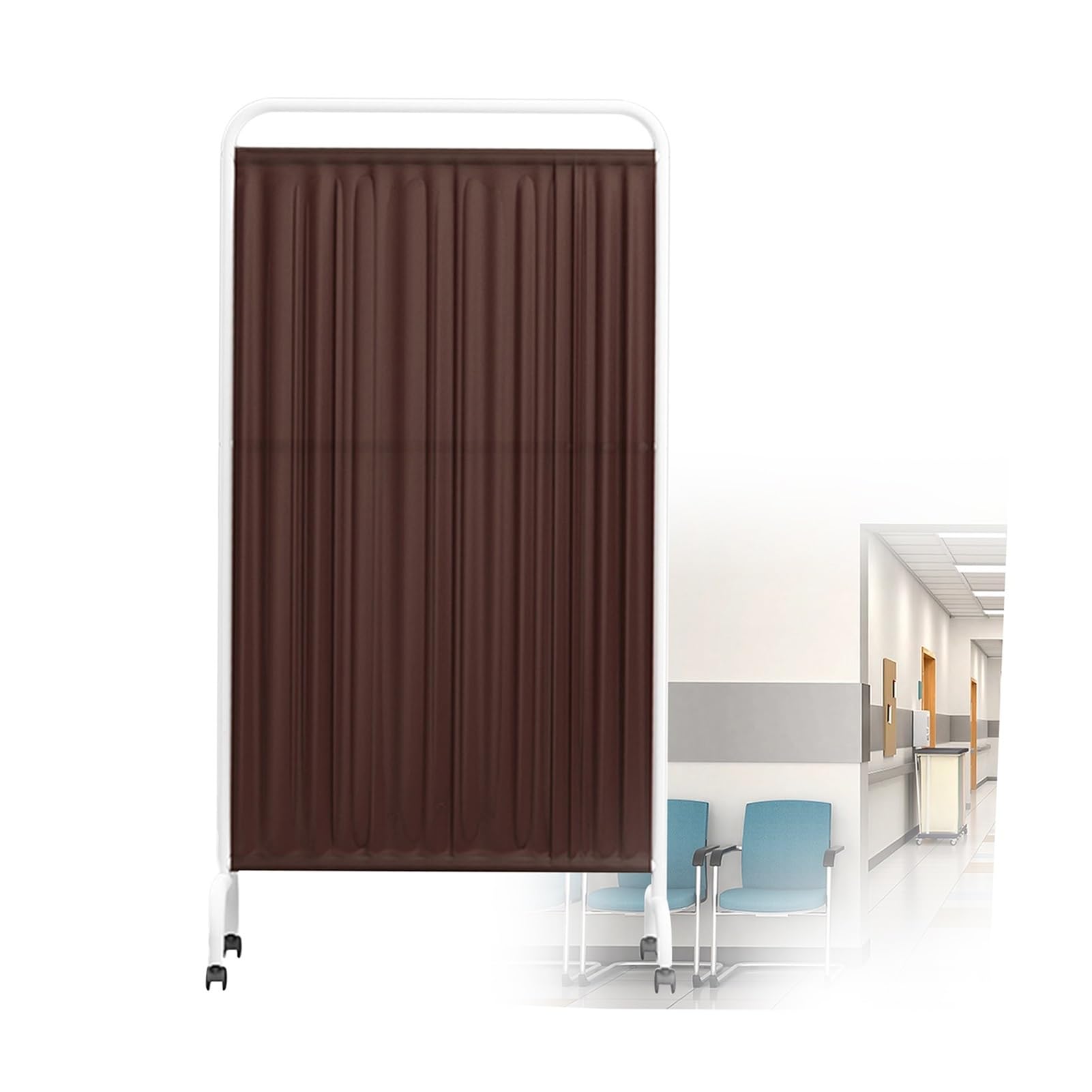 Cloison murale temporaire pliable et écran de confidentialité pour pavillon de santé