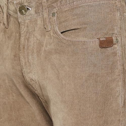 Image of Being Human Beige Slim Straight Fit Men's Denims Clothing