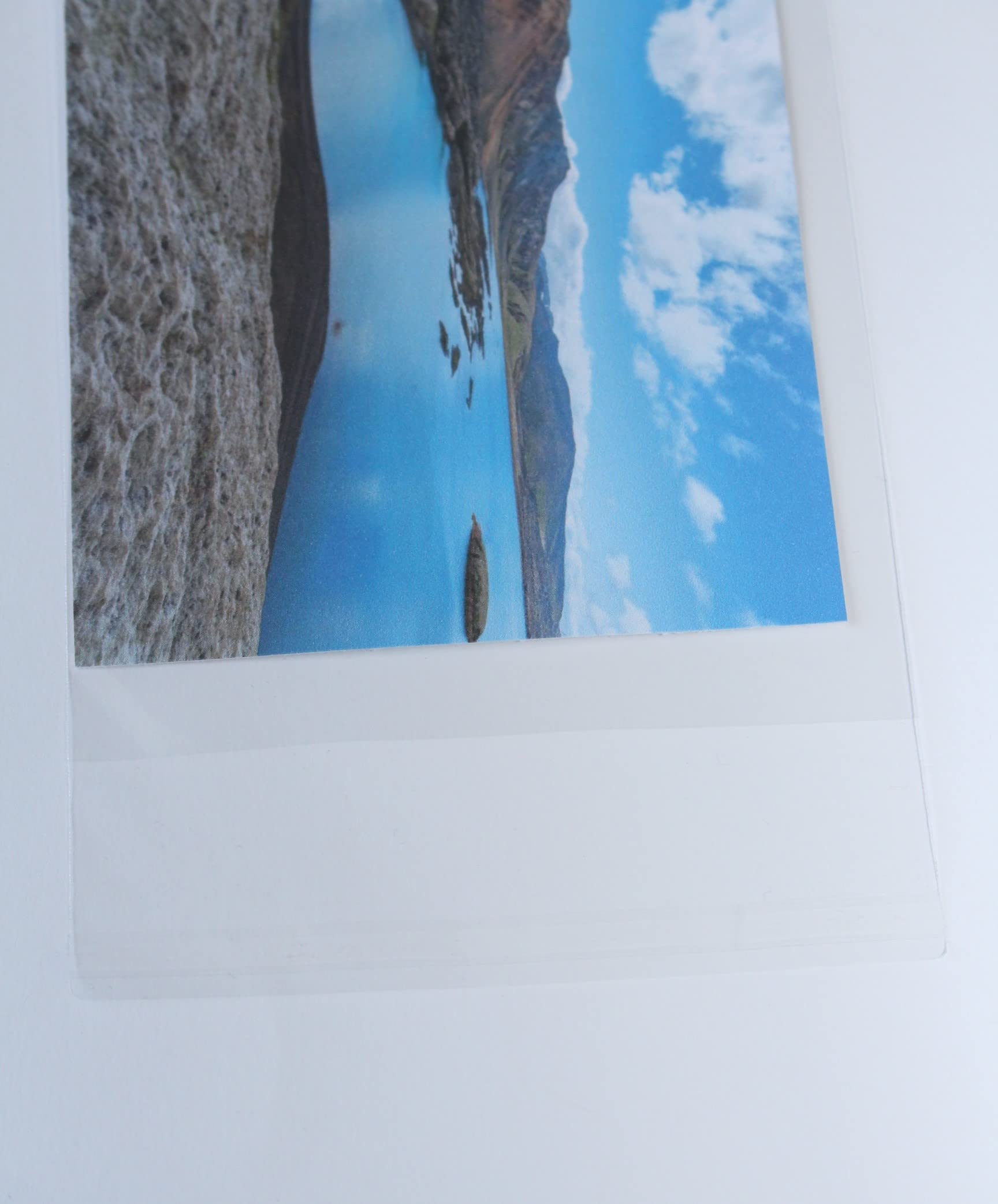 1000 St. Schutzhüllen Prospekthüllen Klarsichthüllen in Fotoformat 10 x 15 cm, glasklar, verschließbar mit 30 mm Klappe und Adhäsionsverschluss 105 x 152 mm