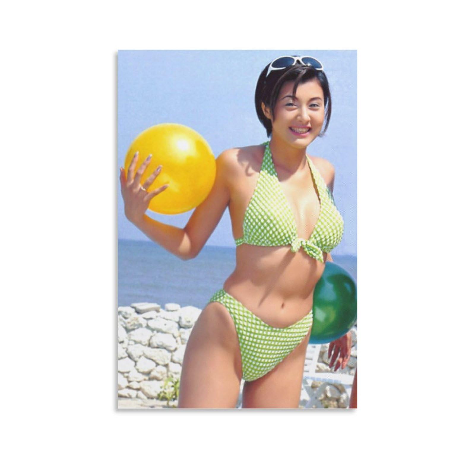 Amazon.co.jp: 藤原紀香水着セクシー写真ポスター壁飾り プリント