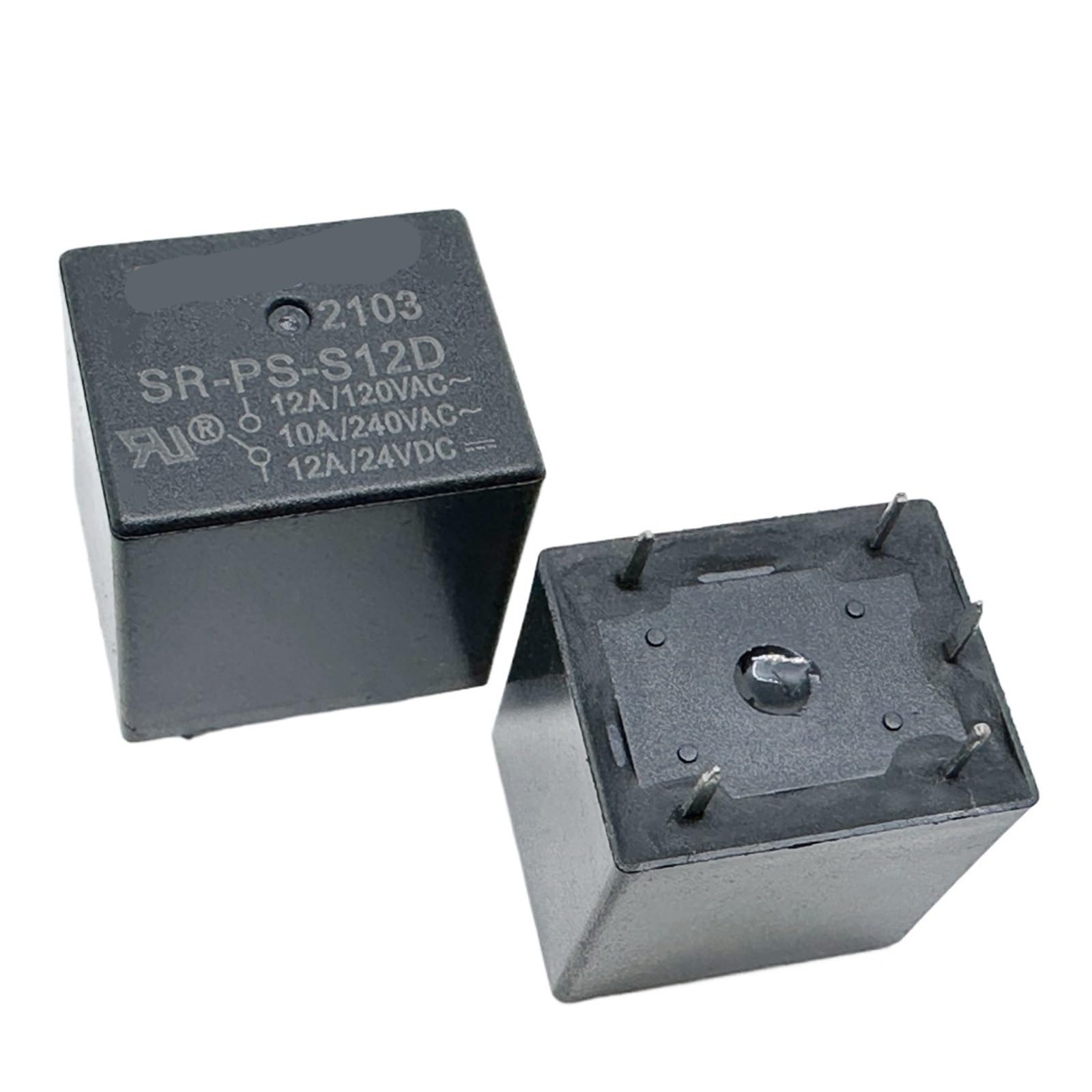 SMGLRUEAT 1pc SR-PS-S12D 12V (22FC-24V/12V) Relay 5pins