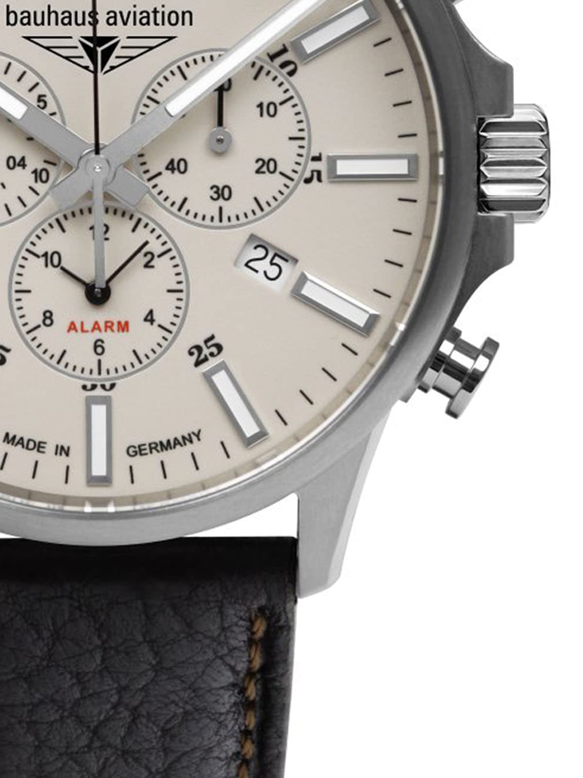 Bauhaus Aviation Titanium, Quarz, 28805